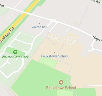 map for Felixstowe School