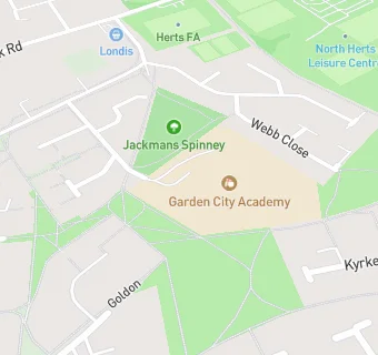 map for Radburn Primary School