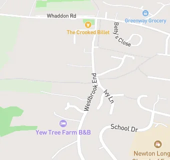 map for Yew Tree Farm Bed & Breakfast