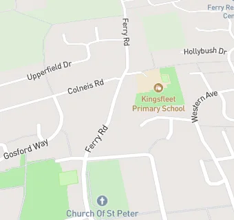 map for Vertas At Kingsfleet County Primary School