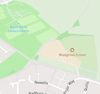 map for Woolgrove School