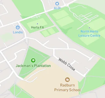 map for The Willian School