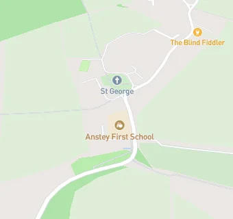 map for Anstey First School