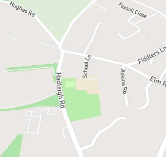 map for East Bergholt Church of England Voluntary Controlled Primary School