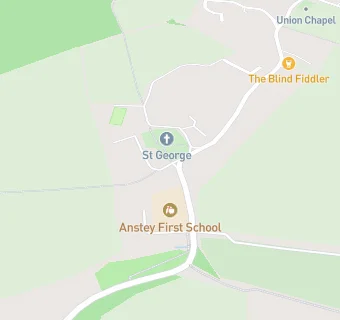 map for Anstey First School