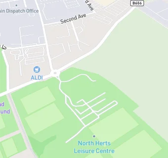 map for North Hertfordshire Leisure Centre