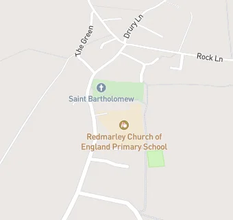 map for Redmarley Church of England Primary School