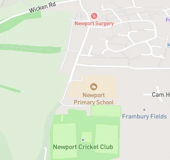 map for Newport Primary School