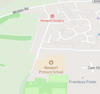 map for Newport Primary School