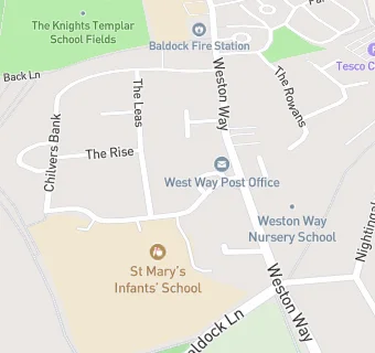 map for Westway Post Office Stores (MACE)