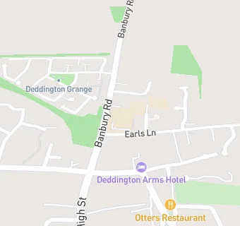 map for Deddington Church of England Primary School