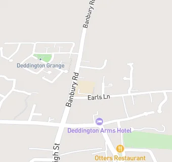 map for Deddington Partnership Pre-School