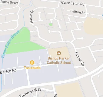map for Bishop Parker Catholic School