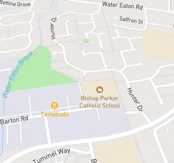 map for Bishop Parker RC School (St Pauls School)