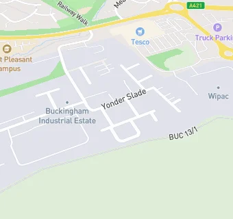 map for The Buckingham Butcher