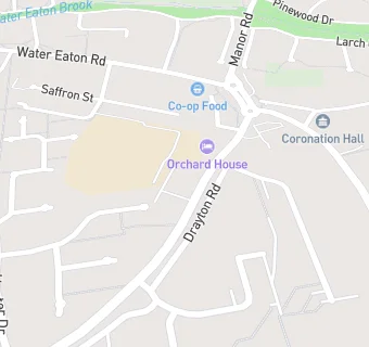 map for Drayton Road Surgery