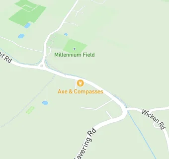 map for The Axe And Compasses