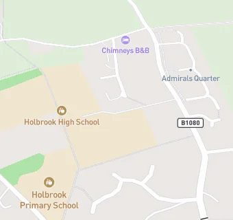 map for Holbrook Academy