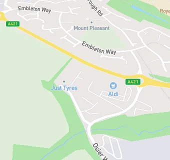 map for Aldi