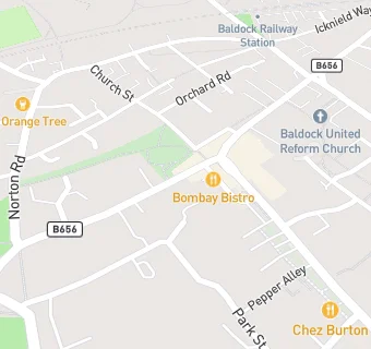 map for Baldock spice