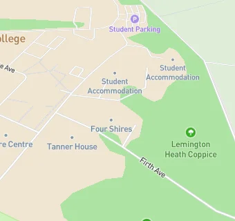 map for The Fire Service College