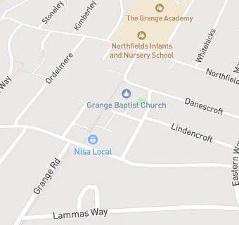 map for Grange Tiny Hands Pre-School Playgroup