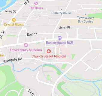 map for Church Street Medical