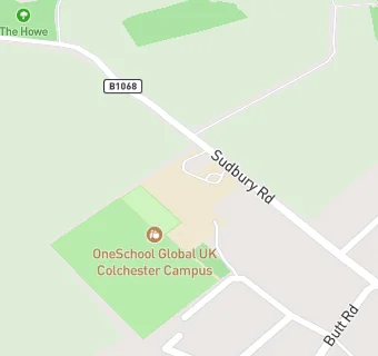 map for OneSchool Global UK Colchester Campus