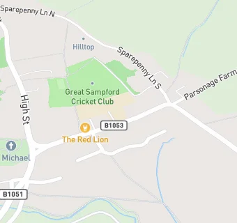 map for Great Sampford Community Primary School