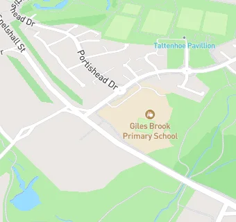 map for Gilesbrook Combined School (Compass Contract Services (UK))