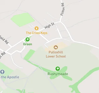 map for Pulloxhill Lower School