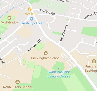 map for Buckingham School