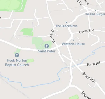 map for The Sun Inn At Hook Norton