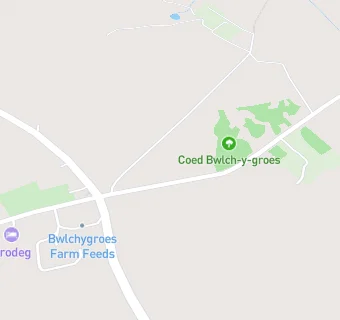 map for Cylch Meithrin Bwlchygroes