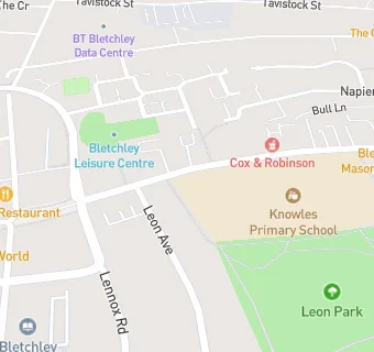 map for Knowles Junior School