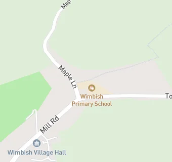 map for Wimbish Primary School