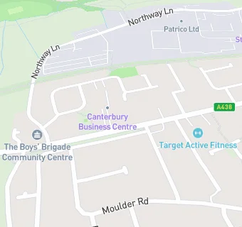 map for The Canterbury Inn