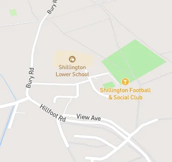 map for Shillington Football & Social Club