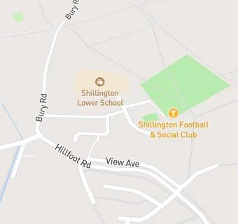 map for Shillington Lower School