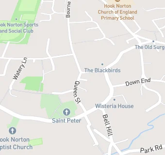 map for Hook Norton Butchers Ltd