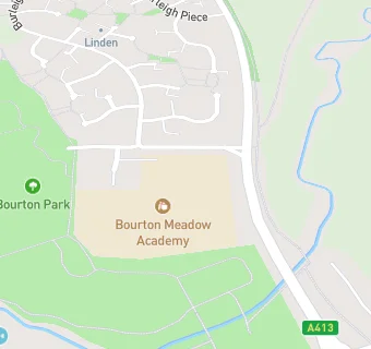 map for Bourton Meadow Academy