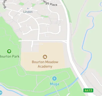 map for Bourton Meadow Academy Catering & Activ8tors