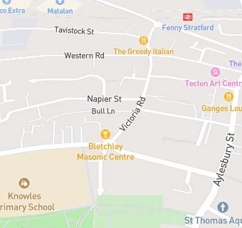 map for Tony's Fish & Chips & Kebabs