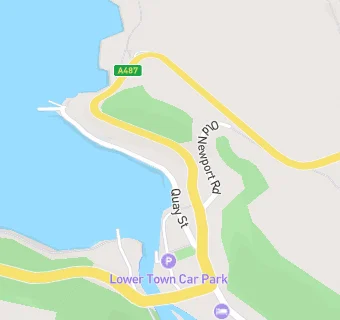 map for Fishguard Bay Yacht Club