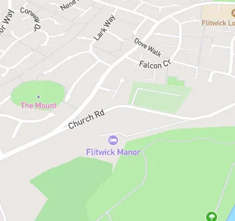 map for Flitwick Manor Hotel