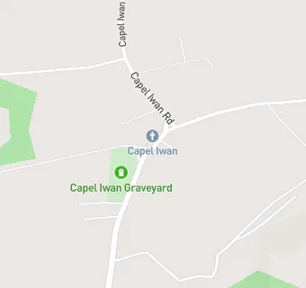 map for Ysgol Capel Iwan