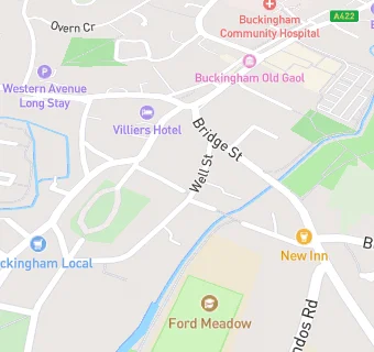 map for Buckingham Fish Bar