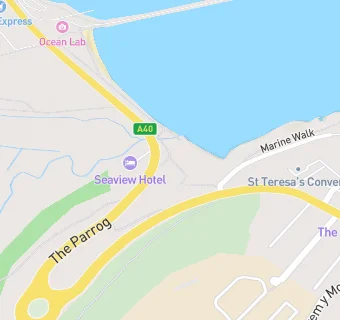 map for Seaview Hotel