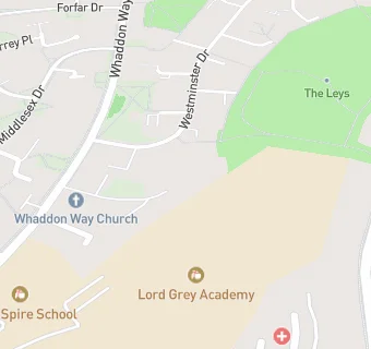 map for Bletchley House (Gold Care Homes)