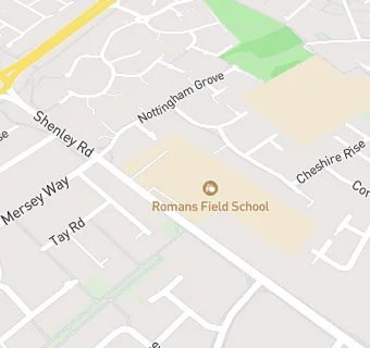 map for Romans Field School